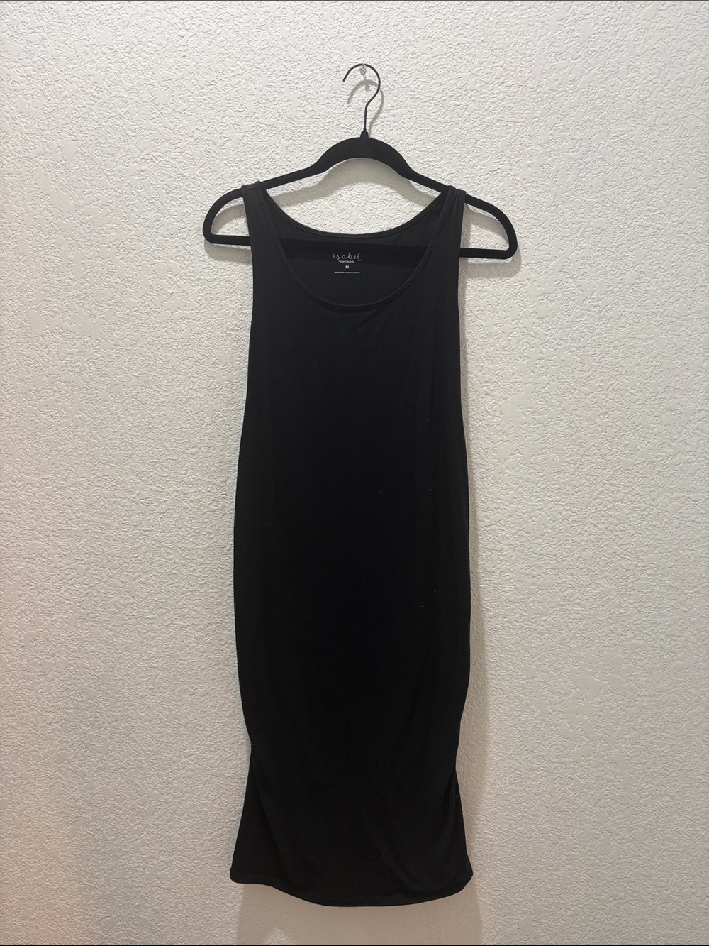 Isabel Maternity by Ingrid & Isabel Black Sleeveless Tank Dress